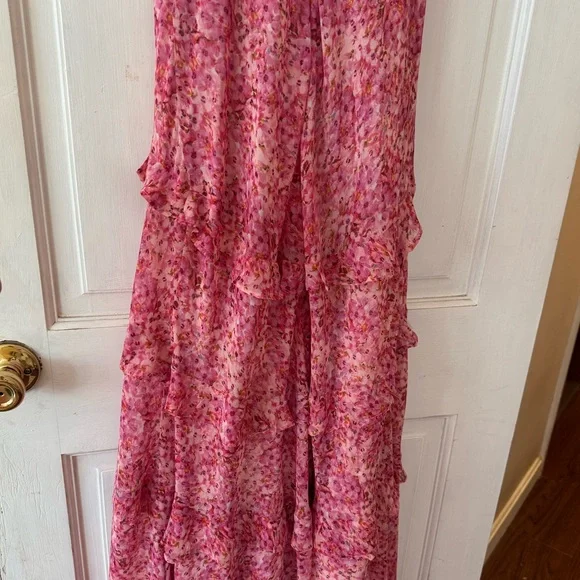 ASTR the label Olina pink ditsy floral dress🌸🌺 - Picture 7 of 7